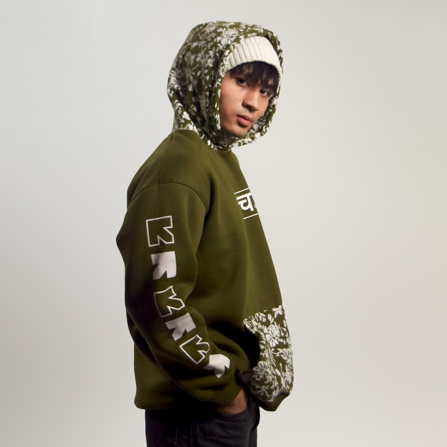 Alyssum - Olive Hoodie